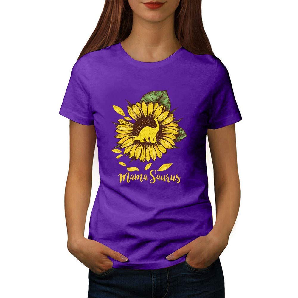 Berryhot - Camiseta de Manga Corta para Mujer, diseño de Girasol ...