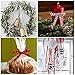 JACK CHLOE Ribbon for Christmas, 72Yards 3/8'' Grosgrain Satin Fabric Ribbons for Crafts Decoration Holiday Season Box Gift Wrapping, 12 Rolls Christmas Ribbons for Craft