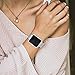 UKCOCO Compatible Apple Watch 38mm Diamond Case, Aluminum iWatch Bezel Metal Cover Crystal Rhinestone Protective Protector Cover for iWatch Series 1/2/3 Sport and Edition (38mm Silver)