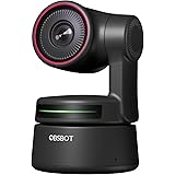 OBSBOT Tiny PTZ 4K Webcam, AI Powered Framing & Autofocus, 4K Video Conference Camera with Omni-Directional Microphones, Auto