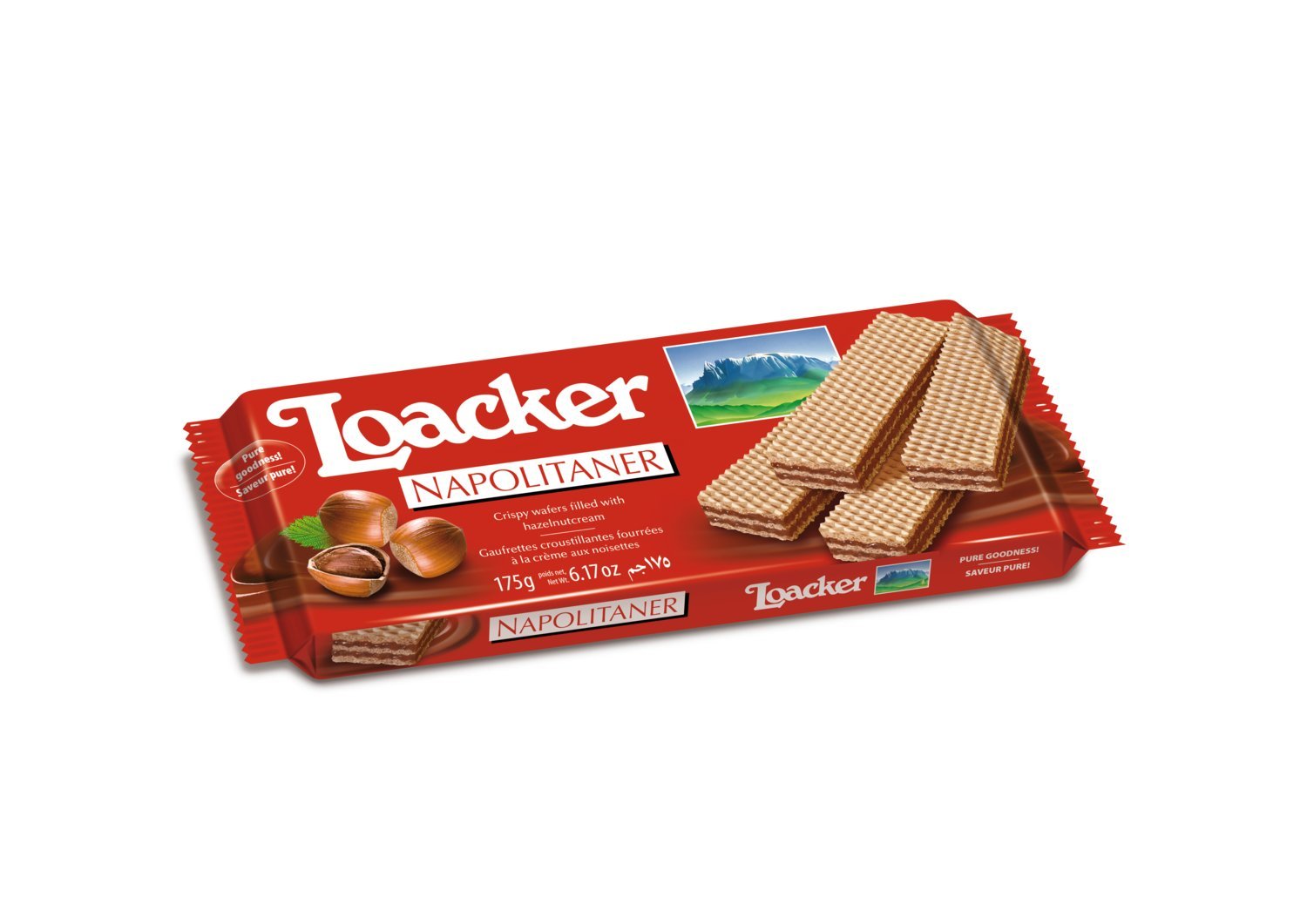 Loacker Hazelnut Filled Wafers Grocery & Gourmet Food