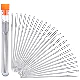 Hand Sewing Needles, 2.56-inch Large Eye Sewing