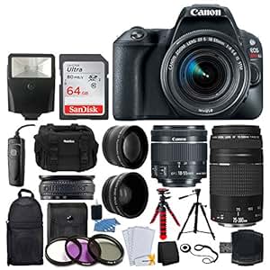 Amazon.com : Canon EOS Rebel SL2 DSLR Camera + EF-S 18