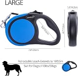 cfmor Retractable Dog Lead 5m 50kg Blue Heavy-Duty Extendable Lead view 5
