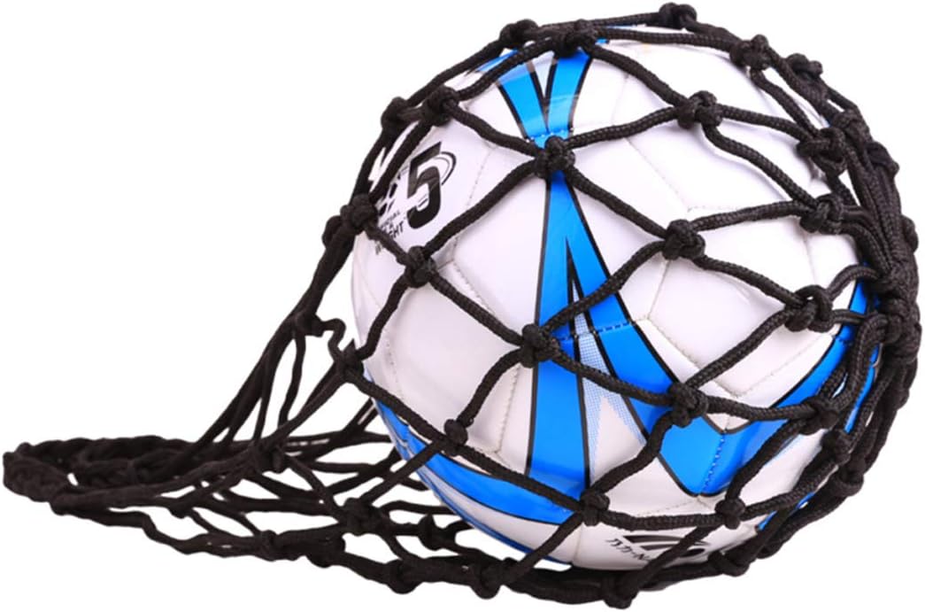 jiele Nylon Mesh Ball Bag Carry Net Bag for Football Basketball Volleyball Rugby Ball