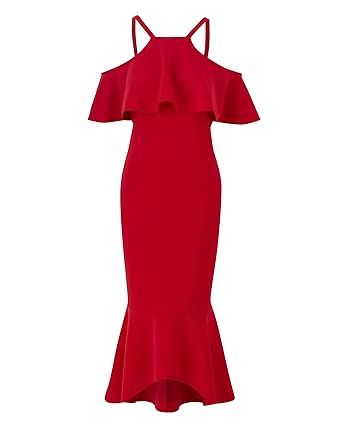 simply be red dress