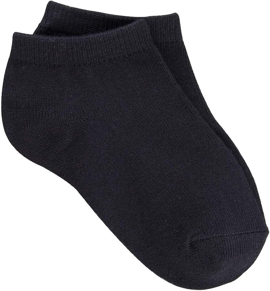 Duufin 25 Pairs Toddler Ankle Socks Low Cut Kids Half Cushion Socks Low Rise Ankle Socks for Boys and Girls: Clothing