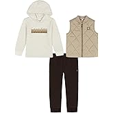 Calvin Klein boys 3 Pc Puff Vest Set