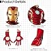Child Avengers 2 Iron Man Muscle Chest Costume with Gloves (Medium)