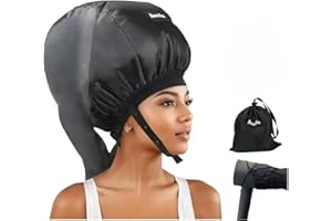 LIUWEIHUI Hooded Hair Dryer， Ideal Hair Diffuser for Curly Hair， Your Ultimate Solution - Spacious Capacity Blow Dryer Cap for Rapid Styling of Curls