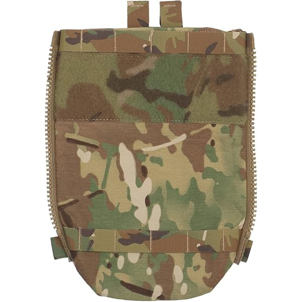 KRYDEX 2.0 Plate Carrier Vest With MOLLE & Zip-on Backpack – MC Camo, One Size