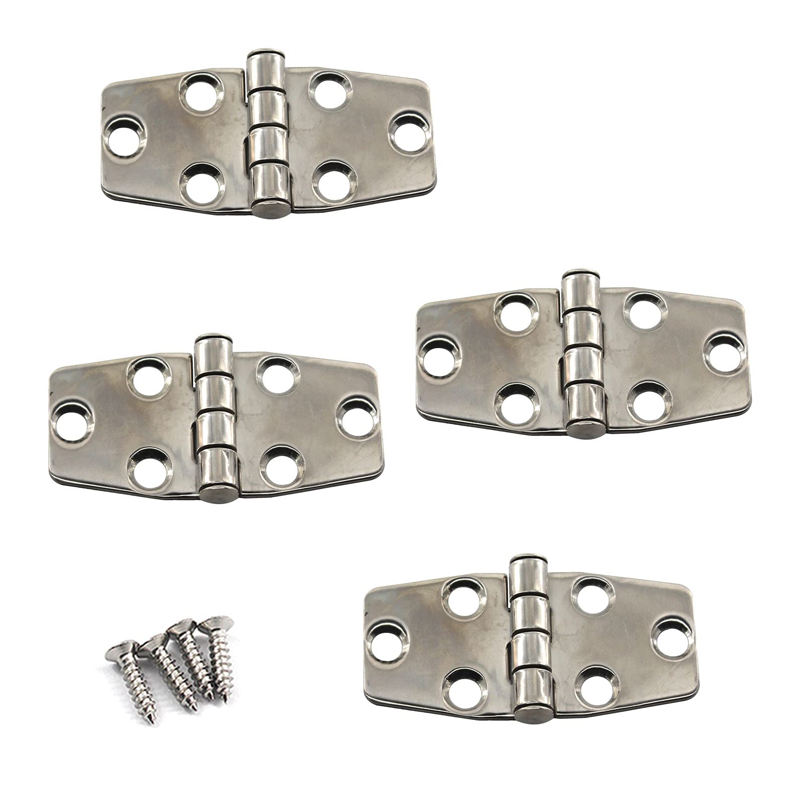 316 Stainless Steel Ball Bearing Door Hinge (4 Pieces)