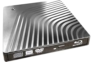 USB-C 2in1 External 6X Blu-ray & DVD Discs Players, for Asus HP Lenovo Dell XPS ZenBook Surface Pro Mac iMac Gaming Laptop, T