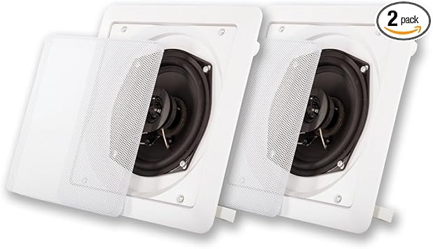 acoustic audio in wall speakers