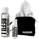 Nerdwax Magic Drops Glasses Cleaning Kit | A Magical Clean for Your Sunnies Specs &amp; Screens