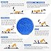 Yes4All EPP Exercise Foam Roller – Extra Firm High Density Foam Roller – Best for Flexibility and Rehab Exercises (18 inch, Blue)