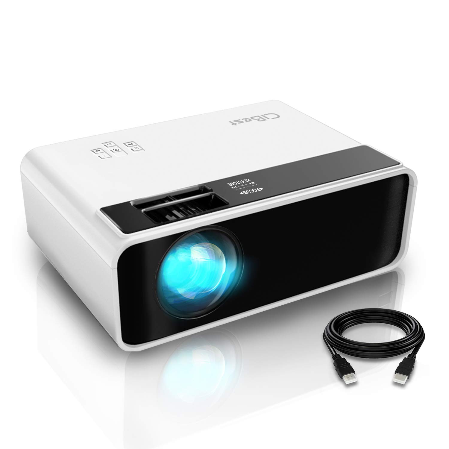 Mua Mini Projector, CiBest Video Projector Outdoor Movie Projector