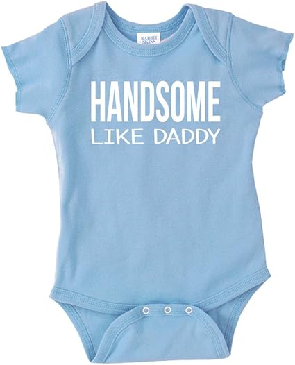 handsome like daddy onesie