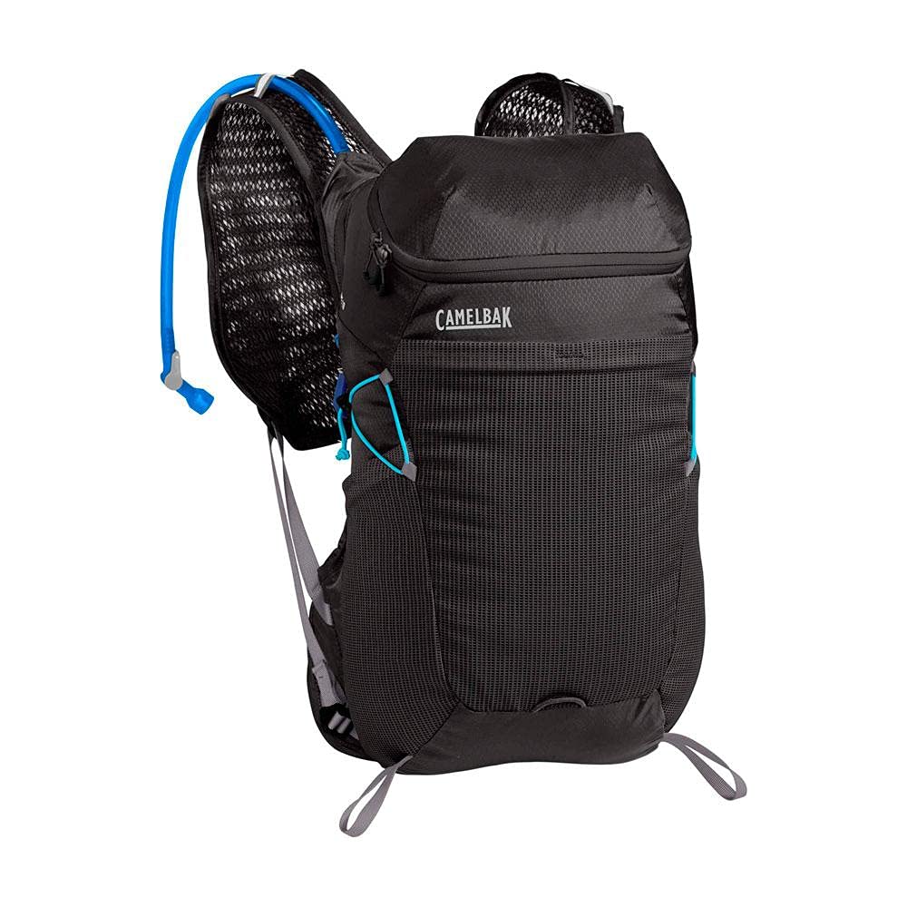 Camelbak Octane 18 Litre Hydration Backpack with 2 Litre Crux Reservoir - Black/Atomic Blue - 18 Lire/2 Litre