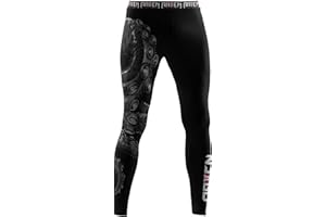 Raven Fightwear Men's Kraken Octopus BJJ Spats Tights MMA