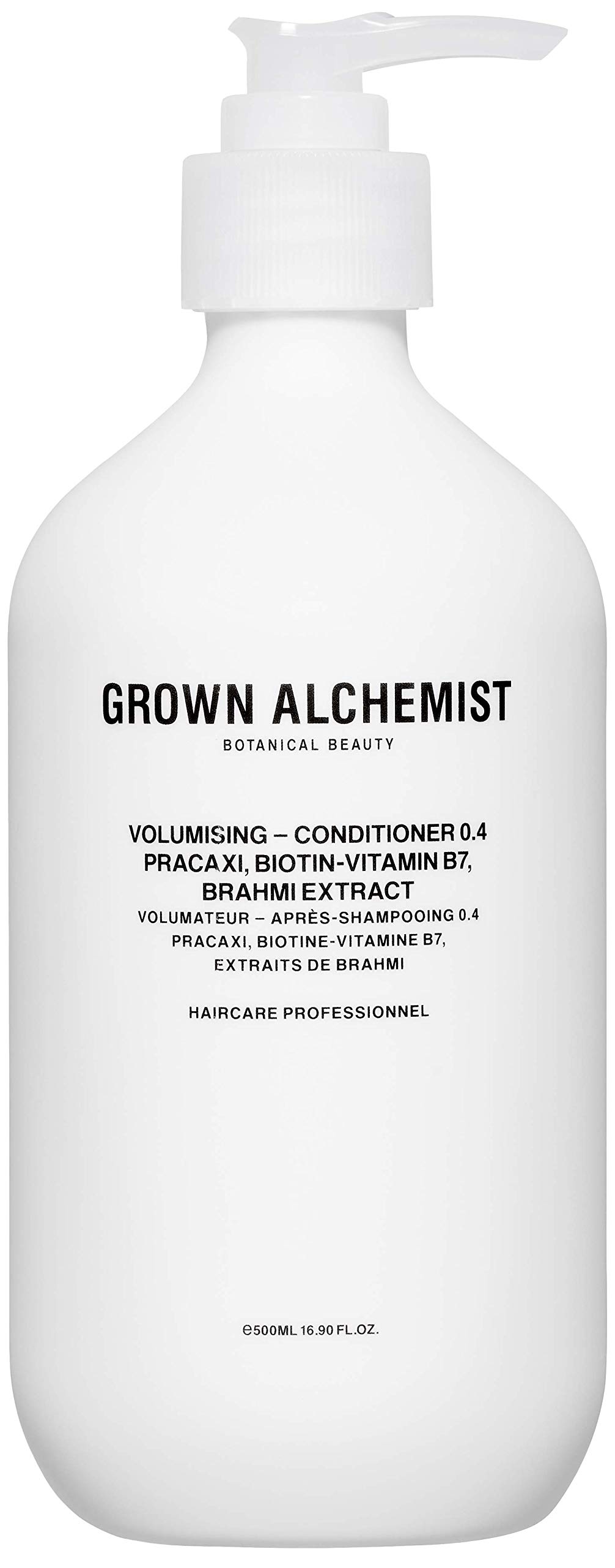 Grown Alchemist Volumizing Conditioner 0.4 - Pracaxi, Biotin-Vitamin B7 & Brahmi - Volume Conditioner for Thicker-Looking Hair (500ml / 16.9oz)