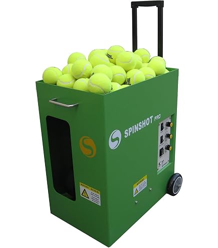 Amazon.com : Tennis Tutor Plus Ball Machine with Remote. TOPSPIN 