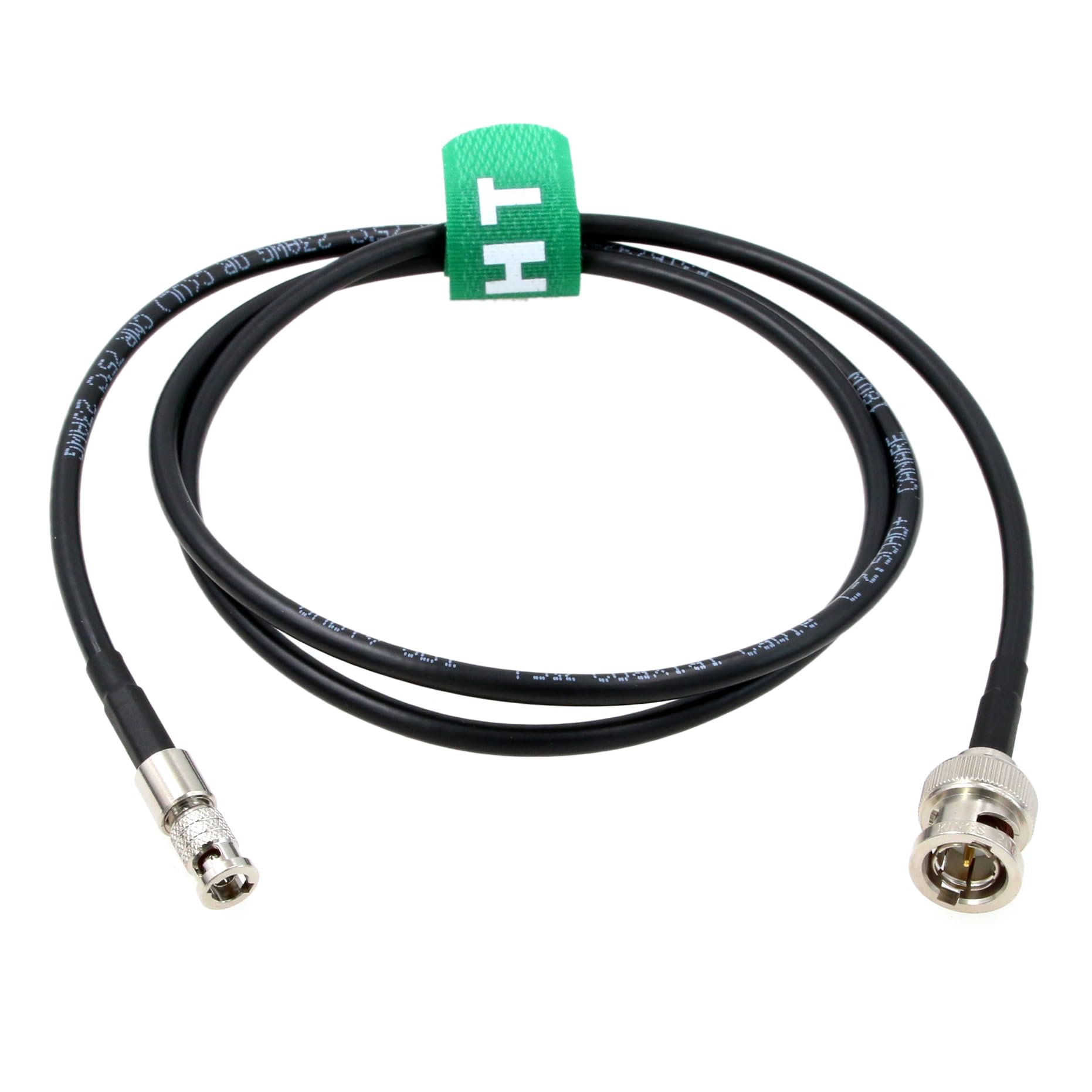 HangTon 4K 6G SDI 3G SDI Coaxial Video Cable 75 ohm HD Micro BNC to Standard BNC for Blackmagic Video Assist 5" Monitor, Micro Studio Camera 4K G2 ATEM 3m