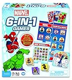 Marvel 6-in-1 Game Collection Card Game