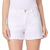 WallFlower Women's Juniors InstaVintage Fearless Curvy High-Rise Stretch Short Shorts