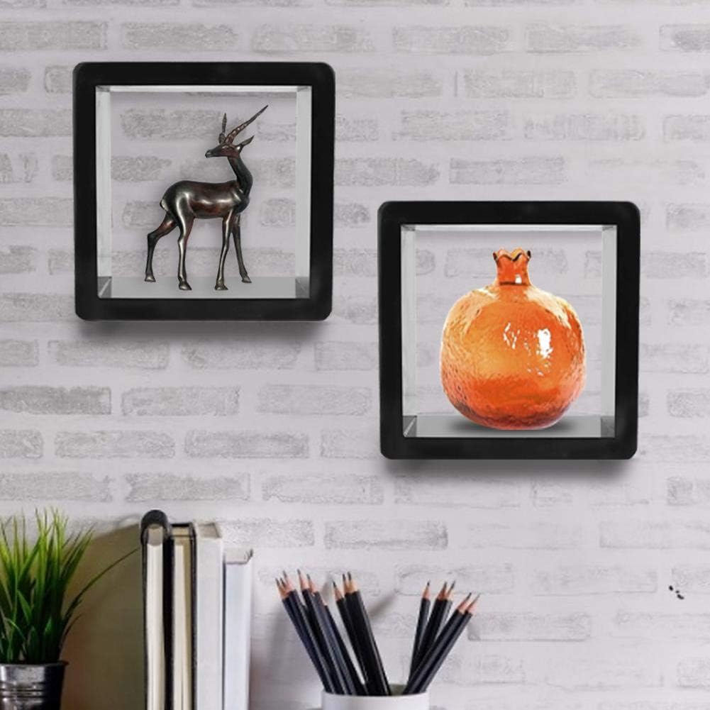 Blanco Wifehelper Montado en la Pared Estante de Almacenamiento Cubo