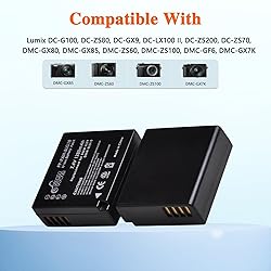DMW-BLG10 DMW-BLG10PP DMW-BLE9 Battery and LED Dual