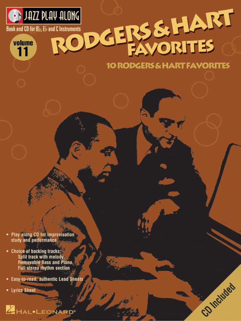 Rodgers and Hart Favourites: 11 (Jazz Play Along): Jazz Play-Along Volume 11