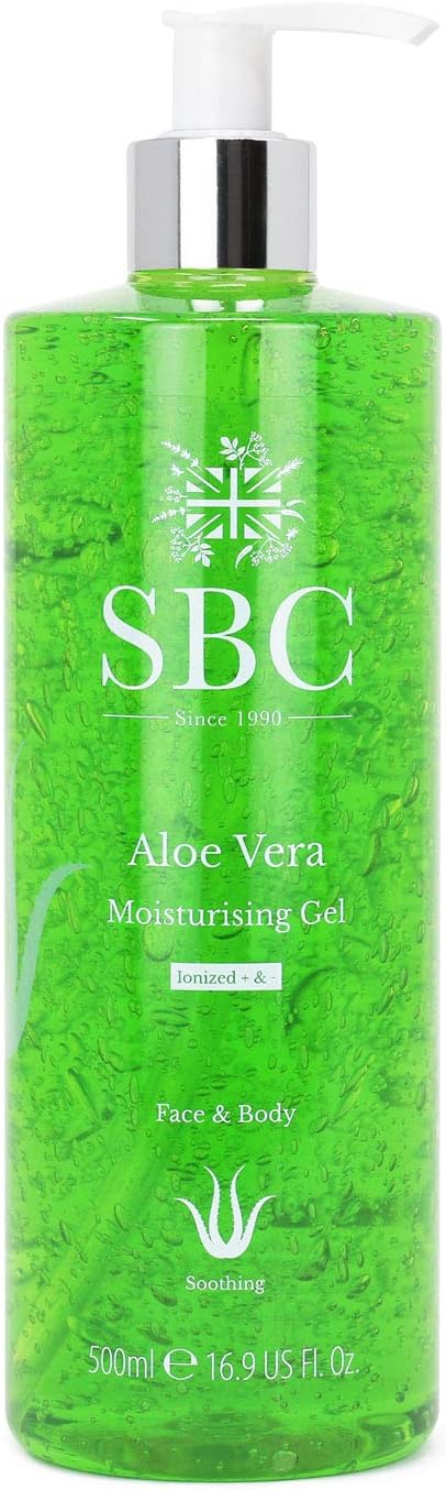 sbc aloe vera skincare gel