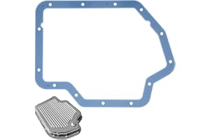 SIENSON Upgraded Transmission Oil Pan Gasket for GM TH400 / 3L80, Compatible with Moroso 93103 & Moroso 42020, Steel-Core, 70 Durometer Oil-Resistant Rubber, 3/16" Thick, Leak-Proof, Reusable & Durable