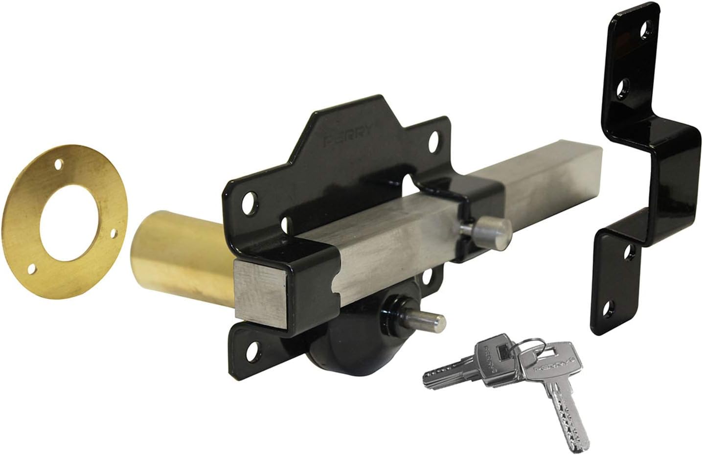 Long Throw Gate Lock Single Side with 50mm Protrusion Amazon.co.uk