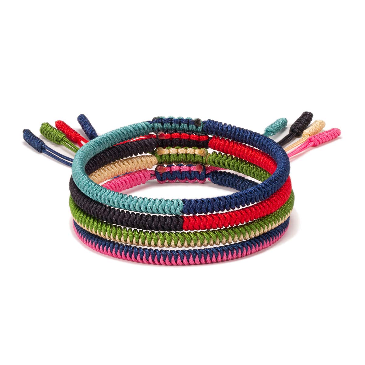 ASEWIHA Handmade Tibetan Lucky Red String Bracelets for Protection Womens Lucky Rope Woven Braided Bracelet