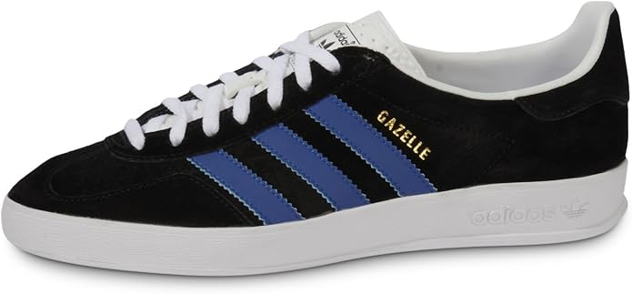 Amazon.com | adidas Originals Gazelle Indoor - Black 12 BLACK | Fashion Sneakers