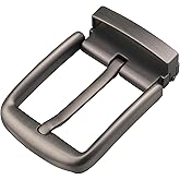Mufeban 1.1 Inches to 1.5 Inches Belt Buckle 28mm to 38mm Single Prong Square Belt Buckles for Women Men