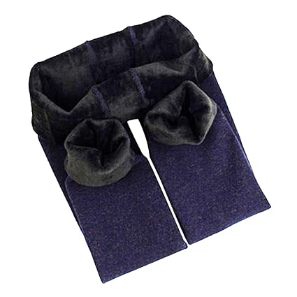 Yodensity Winter Mädchen Leggins Thermoleggings Baumwolle Warm Dick Kinder Hosen