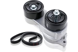 TIMEPAL Belt Tensioner Assem with Pulley for Honda Accord 3.0 3.5 2003-2012, Odyssey 2005-2015, Pilot, Ridgeline, Acura MDX, RL, TL, ZDX, Replace# 31170RCAA01, 04317RCA305