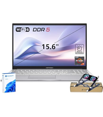 Amazon.com: ASUS M1603QA VivoBook Thin and Light Laptop 16