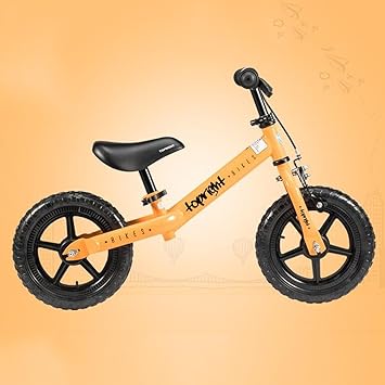Amazon Yangfei 子ども用自転車 年齢1 5 5歳のバイク ベストスポーツバイクボーイズ ガールズ キッズは 軽いファーストバイクでトリシクルをスキップします 2 12歳 色 オレンジ 子ども用自転車 子ども用自転車