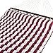 Best Choice Products Plush Quilted Double Hammock w/Spreader Bars - Red/White