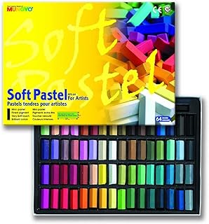 Mungyo Square Soft Pastell Kreide 64 Farb-Set