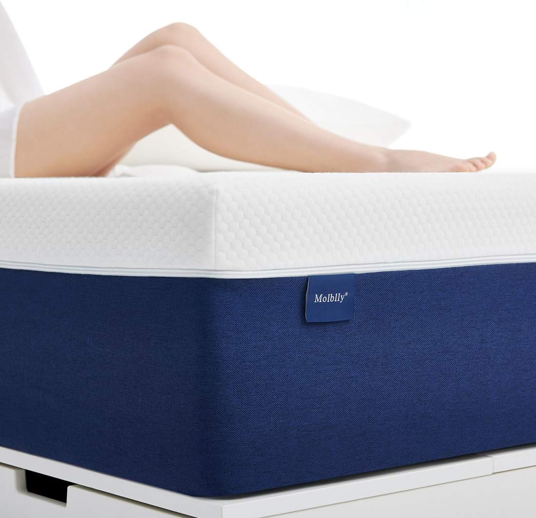Mattresses Full Mattress 10Year Warranty Molblly 8 inch Gel Memory