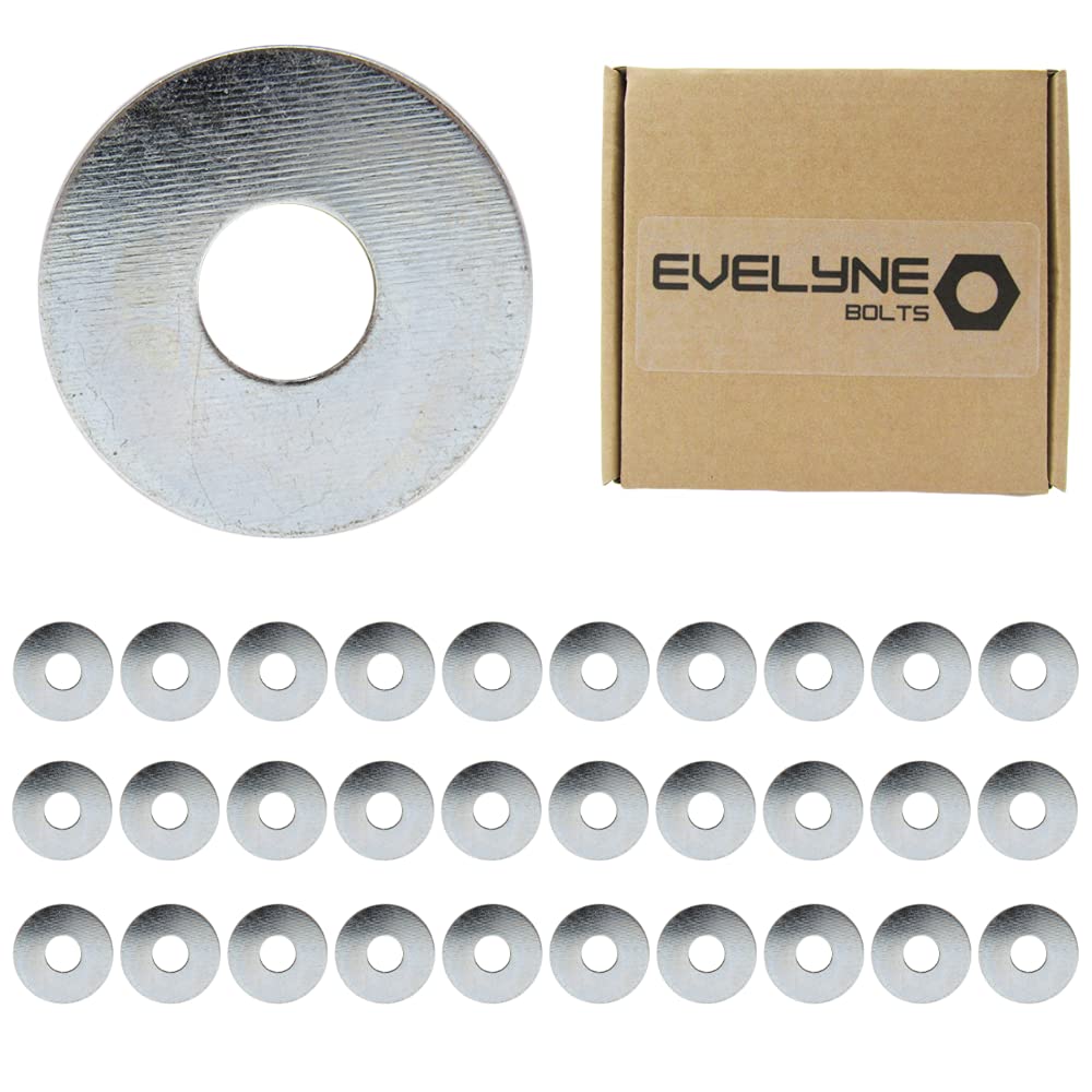 Flat Repair Washer Set (M10x30) Large OD - Steel - Evelyne (Pack of 30)