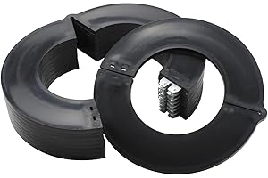 GYUPTRK 8 Pack 80MM Excavator Bucket Pin Shim Kit Detachable for Excavator and Skid Steer Fit for Cat Bobcat Kubota Komatsu Takeuchi New Holland, 5mm Thickness