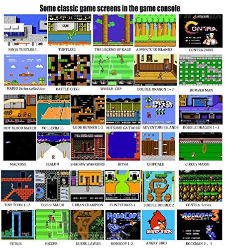 Yuegoo Handheld Game Console, Retro Game Console with 313 Classic Games 3.0 inch Screen Portable Game Console, Good Gifts for Kids.