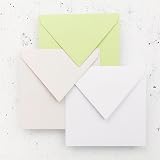 Clairefontaine 5433C Gummed Envelopes 16.5x16.5cm 120g/m² Pack of 20 view 3