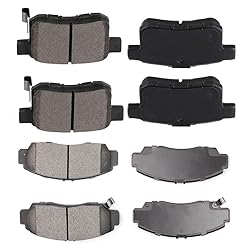 cciyu D787 D1451 Front & Rear Disc Brake Pads Kit